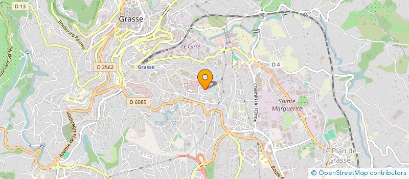 localisation de l'entreprise MADAME HELENE FORTUNE  GRASSE