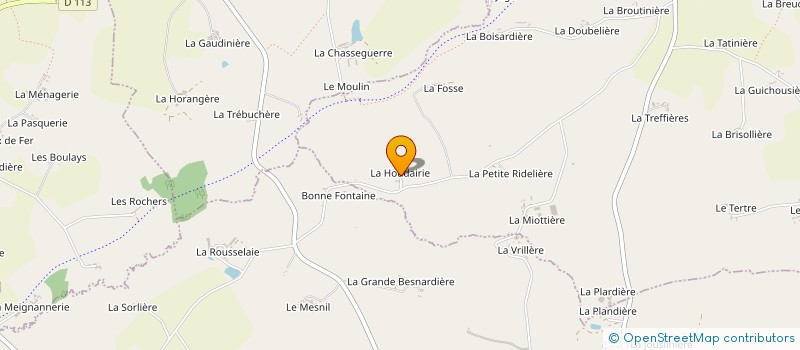 localisation de l'entreprise MADAME HELENE FOUCAULT à LOUPFOUGERES