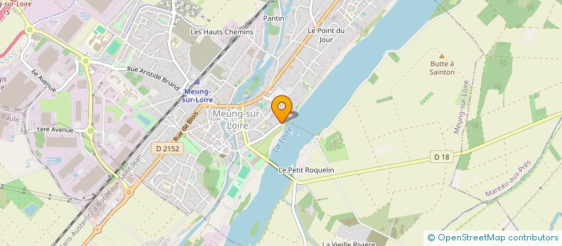 localisation de l'entreprise MADAME HELENE FOURNIER LAROQUE à MEUNG-SUR-LOIRE