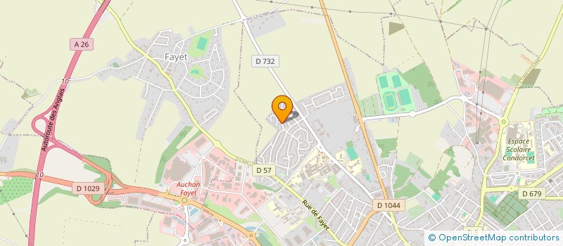 localisation de l'entreprise MADAME HELENE FOYARD à SAINT-QUENTIN
