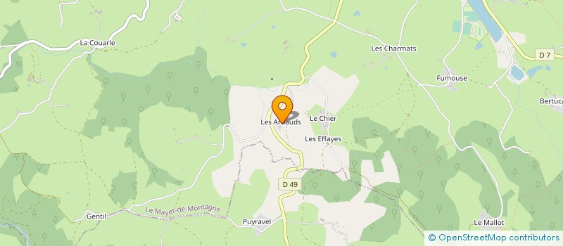 localisation de l'entreprise MADAME HELENE FRADIN à ARRONNES