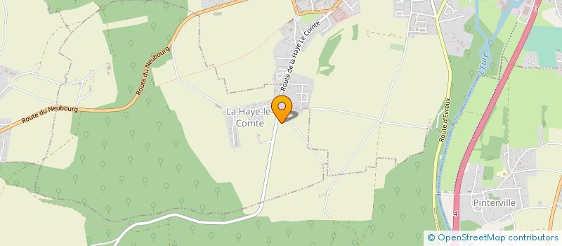 localisation de l'entreprise MADAME HELENE FRAGNAUD  LA HAYE-LE-COMTE