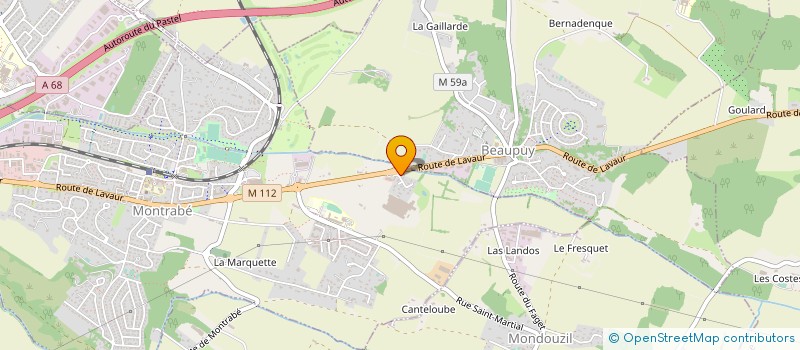 localisation de l'entreprise MADAME HELENE FROMONT à BALMA