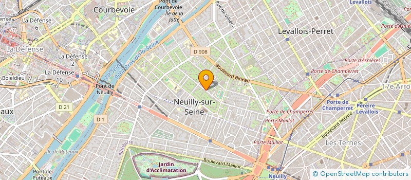 localisation de l'entreprise MADAME HELENE GABANOU à NEUILLY-SUR-SEINE