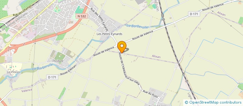 localisation de l'entreprise MADAME HELENE GABRIAC  ALIXAN