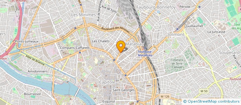 localisation de l'entreprise MADAME HELENE GALIN à TOULOUSE