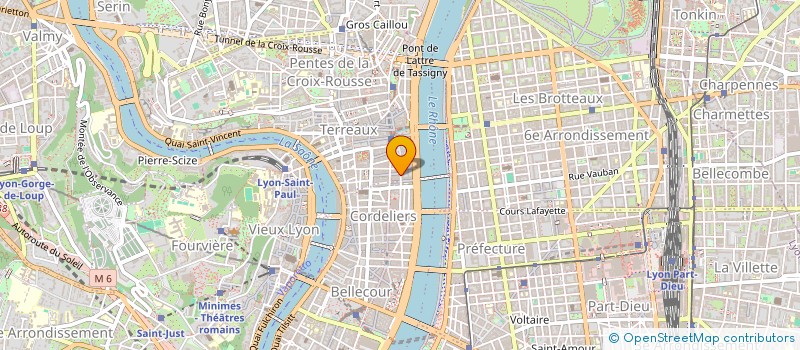 localisation de l'entreprise MADAME HELENE GALLO à LYON