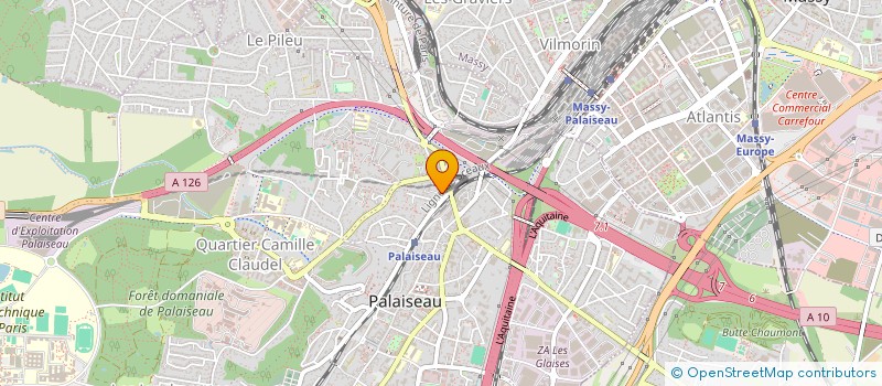 localisation de l'entreprise MADAME HELENE GALMICHE à PALAISEAU