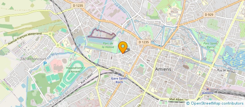 localisation de l'entreprise MADAME HELENE GANCE  AMIENS