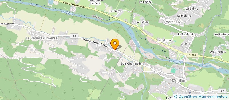 localisation de l'entreprise MADAME HELENE GARBE  LA RIVIERE-ENVERSE