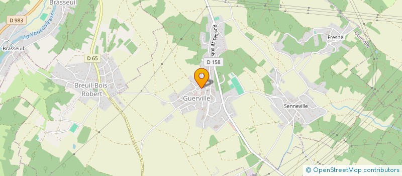 localisation de l'entreprise MADAME HELENE GARBE  BREUIL-BOIS-ROBERT