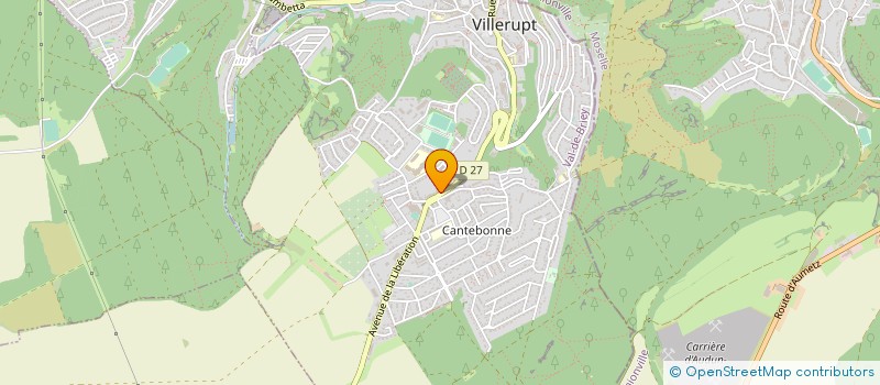 localisation de l'entreprise MADAME HELENE GARDAN  VILLERUPT