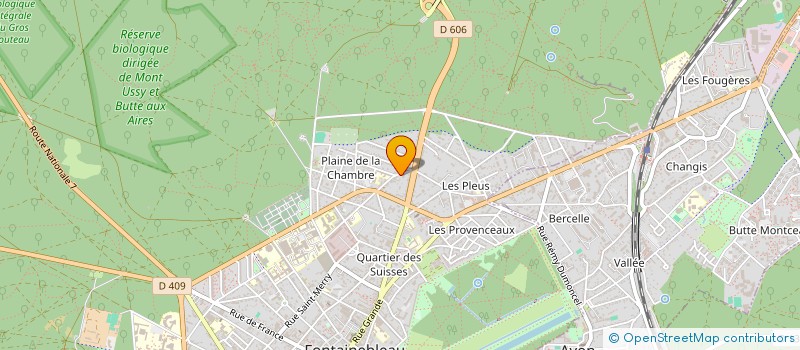 localisation de l'entreprise MADAME HELENE GAUFRETEAU à FONTAINEBLEAU