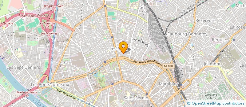 localisation de l'entreprise MADAME HELENE GAUTHIER à TOULOUSE