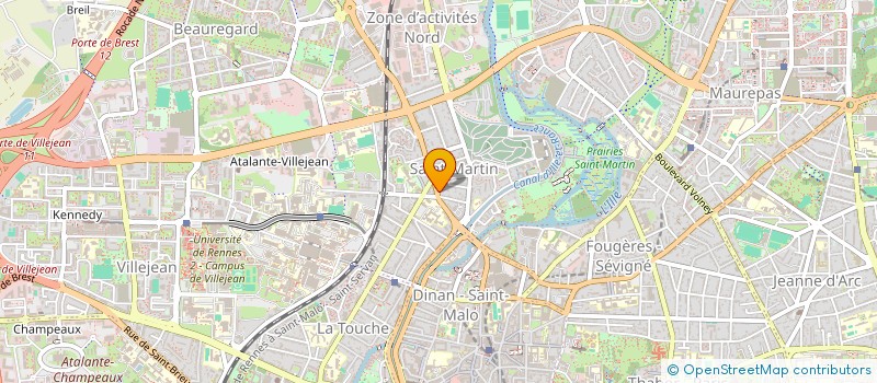 localisation de l'entreprise MADAME HELENE GAUTIER  RENNES