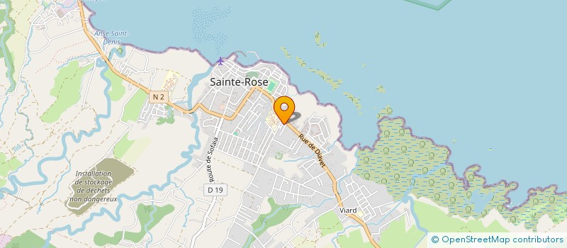localisation de l'entreprise MADAME HELENE GAVARIN à SAINTE-ROSE