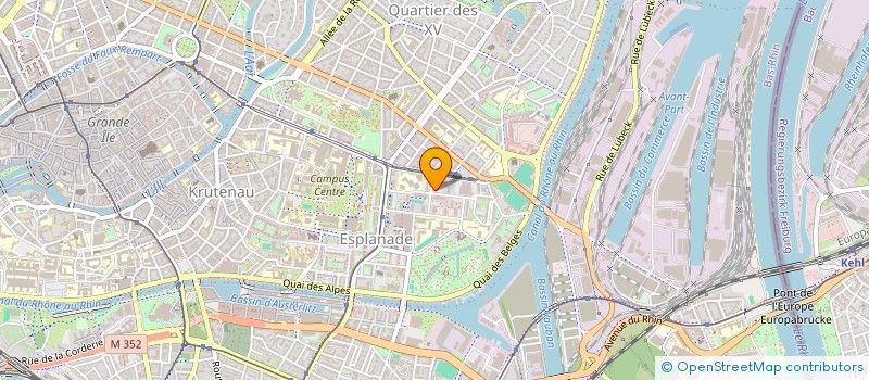 localisation de l'entreprise MADAME HELENE GEBEL à STRASBOURG