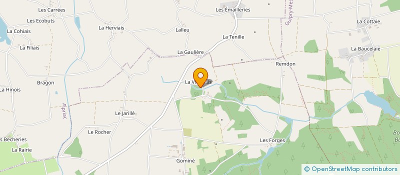 localisation de l'entreprise MADAME HELENE GEFFLOT  SAINT-GANTON