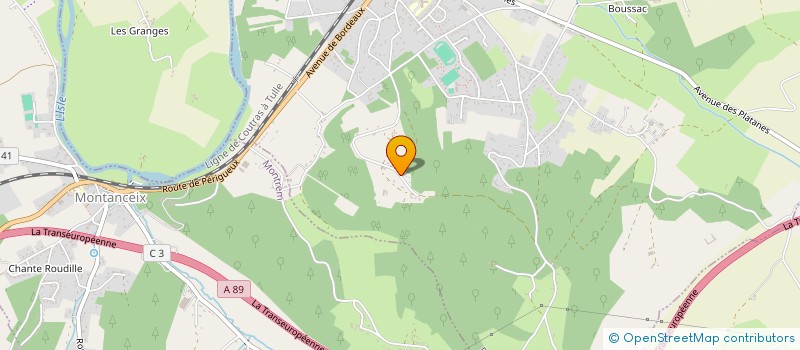 localisation de l'entreprise MADAME HELENE GERARDIN  RAZAC-SUR-L'ISLE