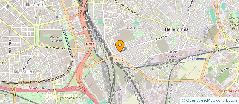 localisation de l'entreprise MADAME HELENE GERME à LILLE