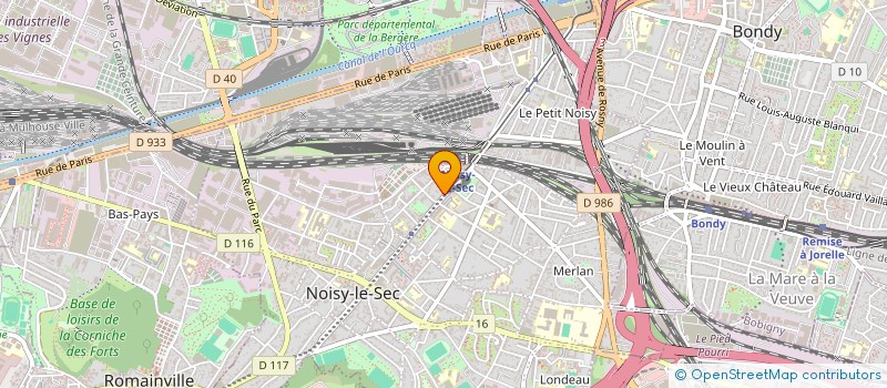localisation de l'entreprise MADAME HELENE GIANNECCHINI à NOISY-LE-SEC