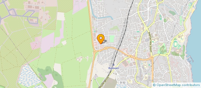 localisation de l'entreprise MADAME HELENE GIARDI  ISTRES