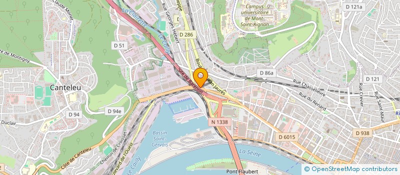 localisation de l'entreprise MADAME HELENE GIBON à ROUEN