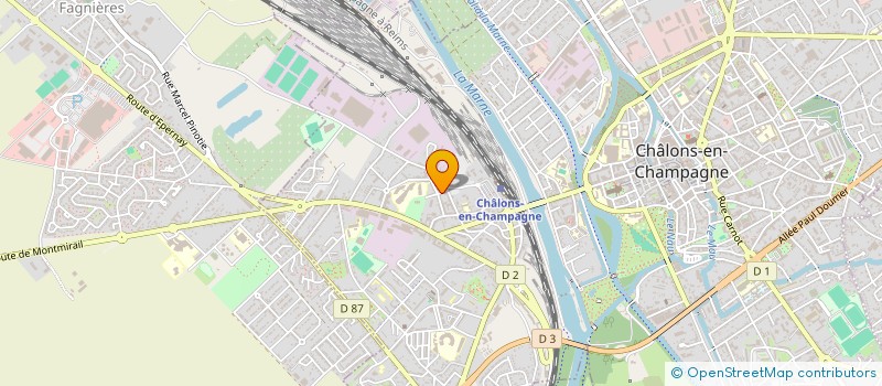 localisation de l'entreprise MADAME HELENE GIBONI  CHALONS-EN-CHAMPAGNE