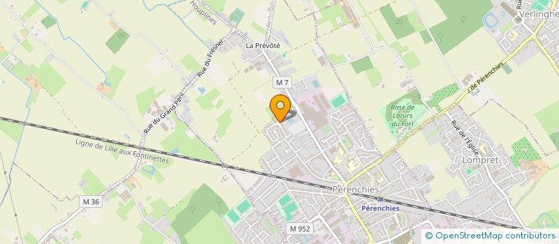 localisation de l'entreprise MADAME HELENE GIGUET  PERENCHIES