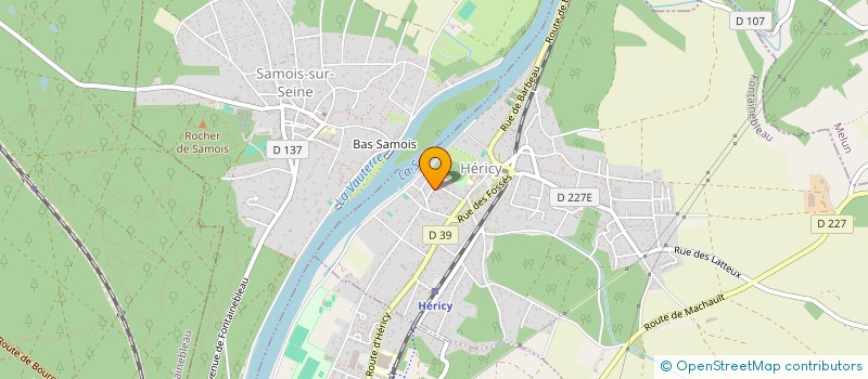 localisation de l'entreprise MADAME HELENE GINESTAL à HERICY