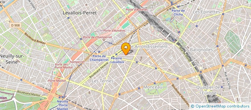 localisation de l'entreprise MADAME HELENE GIRARD à COURBEVOIE