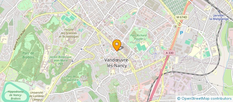 localisation de l'entreprise MADAME HELENE GOMA  VANDUVRE-LES-NANCY