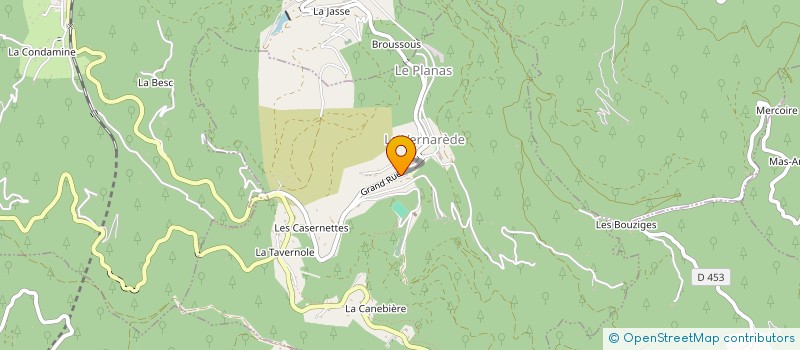 localisation de l'entreprise MADAME HELENE GONGORA  LA VERNAREDE