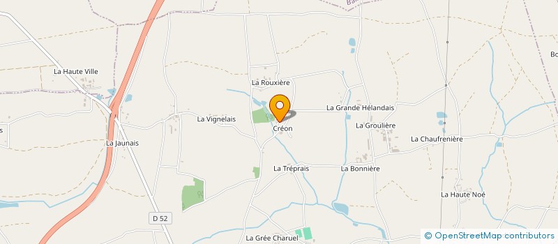 localisation de l'entreprise MADAME HELENE GONNY  LA DOMINELAIS