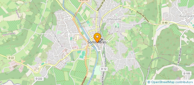 localisation de l'entreprise MADAME HELENE GONZALES à SOMMIERES