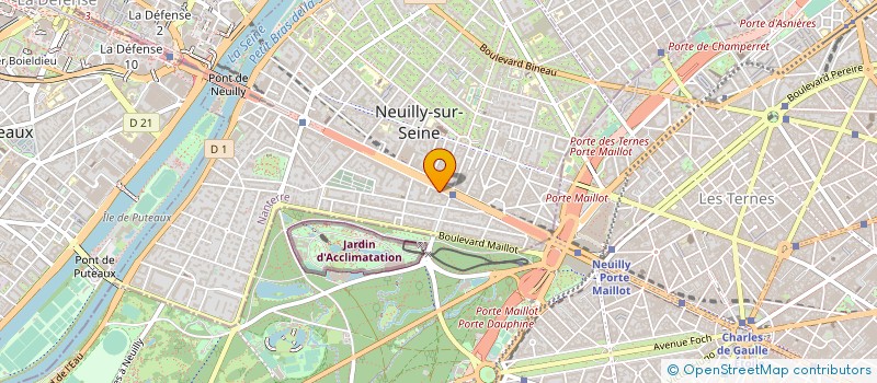 localisation de l'entreprise MADAME HELENE GONZALEZ à NEUILLY-SUR-SEINE