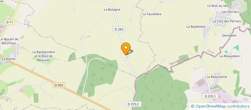 localisation de l'entreprise MADAME HELENE GOUAULT à PERCHE-EN-NOCE
