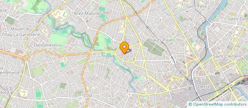 localisation de l'entreprise MADAME HELENE GOURLAIN  NANTES