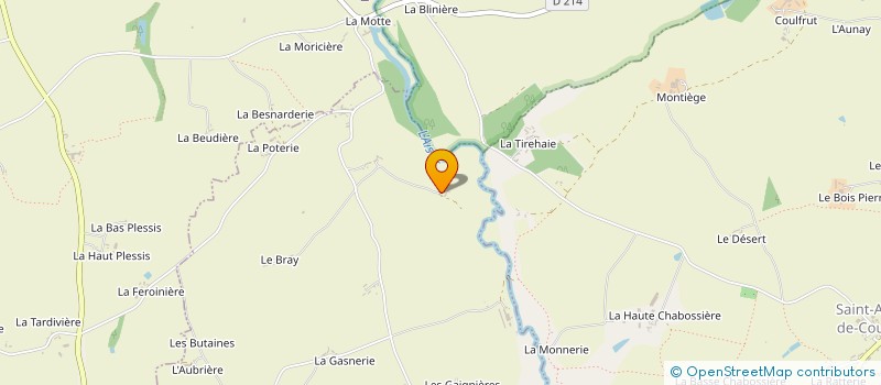 localisation de l'entreprise MADAME HELENE GRANDGUILLOT à JAVRON-LES-CHAPELLES