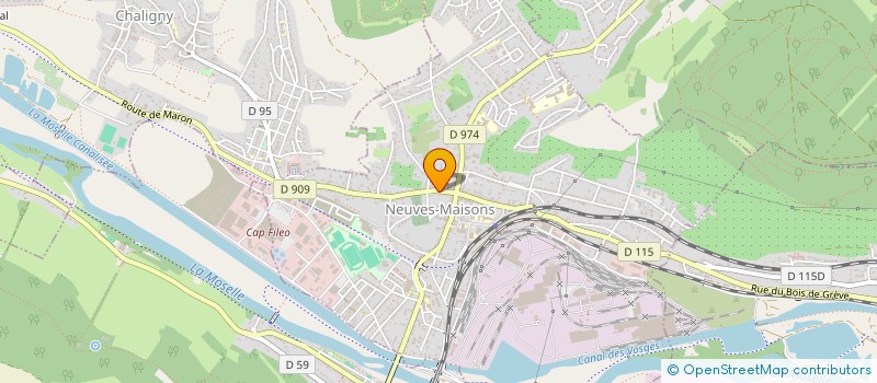 localisation de l'entreprise MADAME HELENE GRANGE  NEUVES-MAISONS