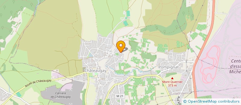 localisation de l'entreprise MADAME HELENE GRANGIS  CHATEAUGAY