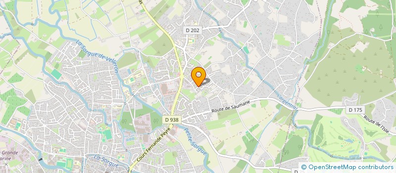 localisation de l'entreprise MADAME HELENE GREMILLET à L'ISLE-SUR-LA-SORGUE