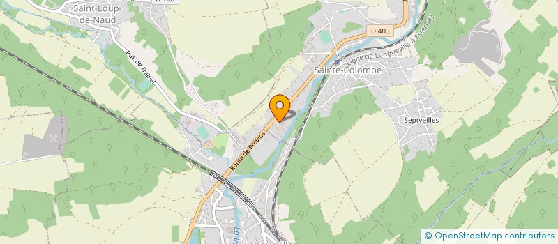 localisation de l'entreprise MADAME HELENE GRICOURT  SAINTE-COLOMBE