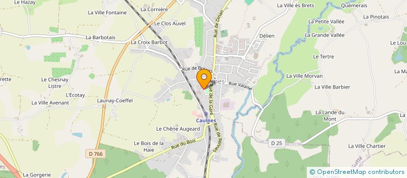 localisation de l'entreprise MADAME HELENE GUELLAFF à CAULNES