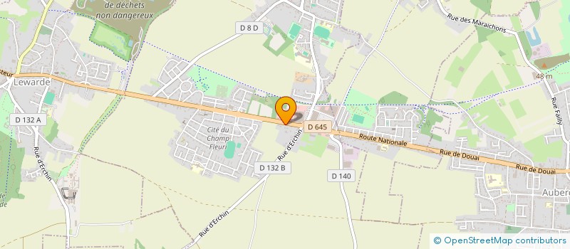 localisation de l'entreprise MADAME HELENE GUENOT  MASNY