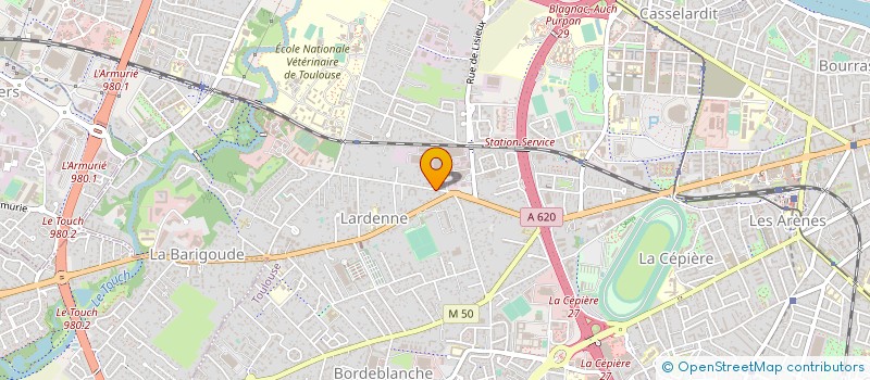 localisation de l'entreprise MADAME HELENE GUERIN à TOULOUSE