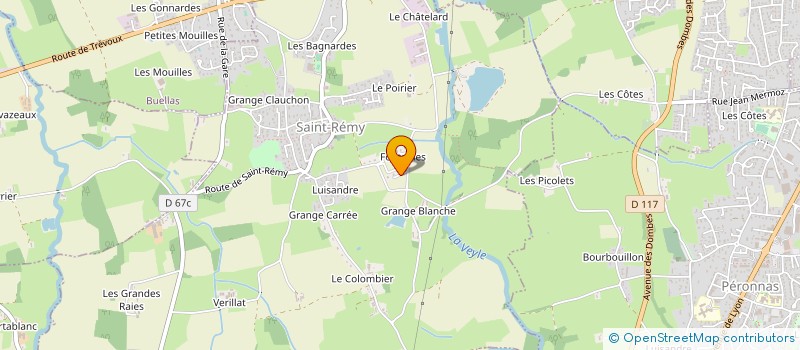 localisation de l'entreprise MADAME HELENE GUERIN à SAINT-REMY