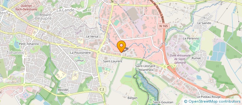 localisation de l'entreprise MADAME HELENE GUILET à SENE