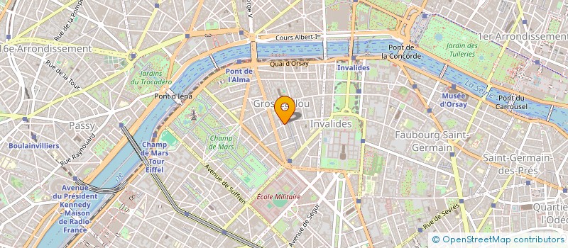 localisation de l'entreprise MADAME HELENE GUILLEMAIN  PARIS