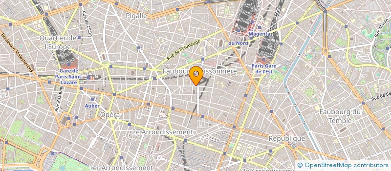 localisation de l'entreprise MADAME HELENE GUILLON BECU  PARIS